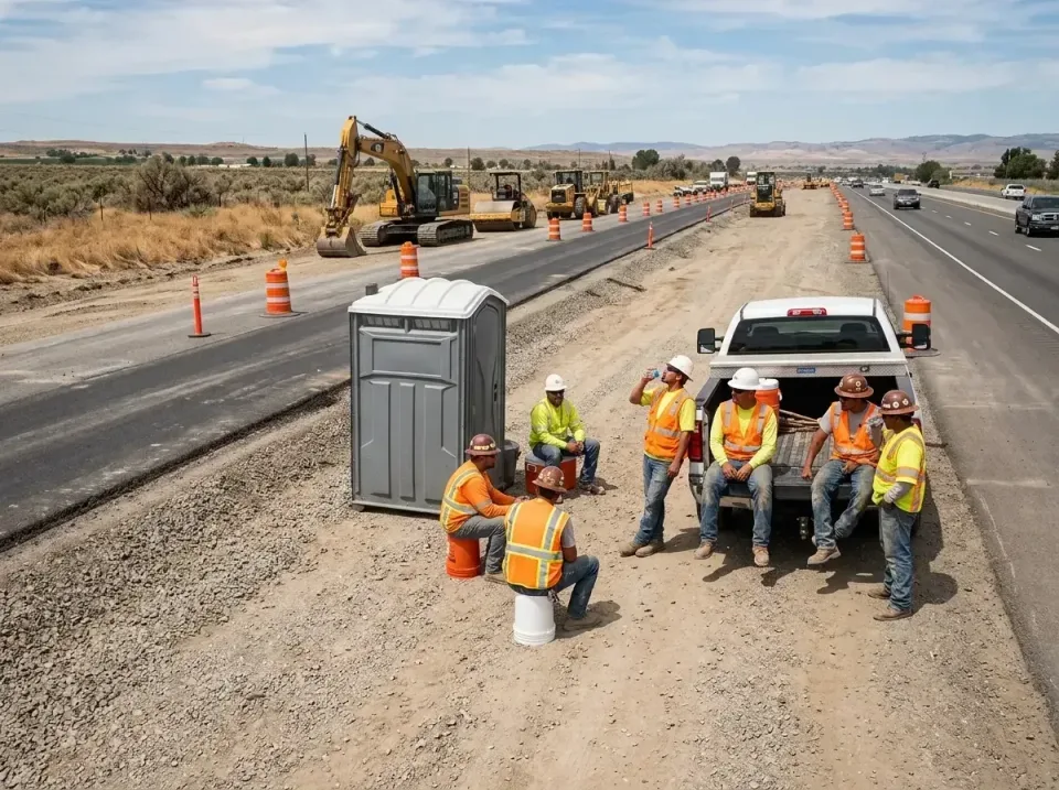 highway-road-construction-crew-007 — frequently asked questions, Porta Potty and Restroom Rentals in Harlem, GA